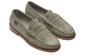 CORAUX/CUIR NATUREL-VELOURS TILLEUL