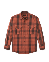 Vintage Wash Alaskan Guide Shirt - Sequoia / Dark Bown Plaid