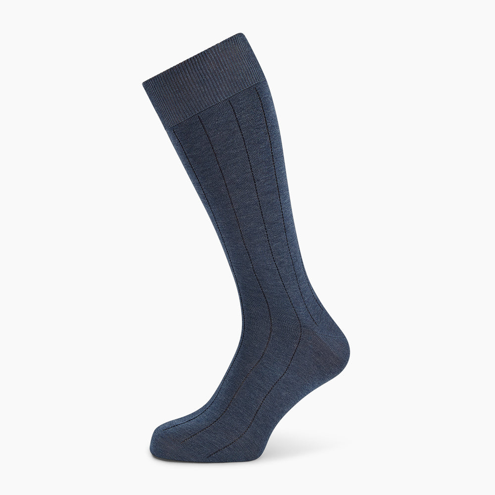 Ash Dash Striped Mid Length Socks