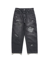 DAMAGED CARPENTER PANTS / VINTAGE BLACK