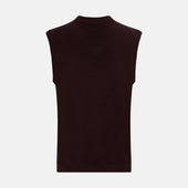 Fine Merino V Neck Vest