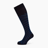 Diagonal Striped Long Socks