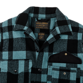 Chris Stapleton Signature Mackinaw Wool Cruiser - Faded Blue / Black Heritage Plaid