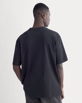 Oversized Midweight Tee | Black