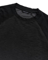 Wandarer Raglan Half T Shirts Grey