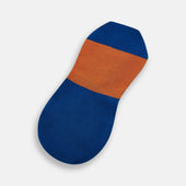 Orange No Show Socks