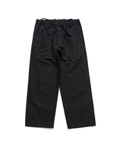 FATIGUE EASY PANTS / BLACK LINEN