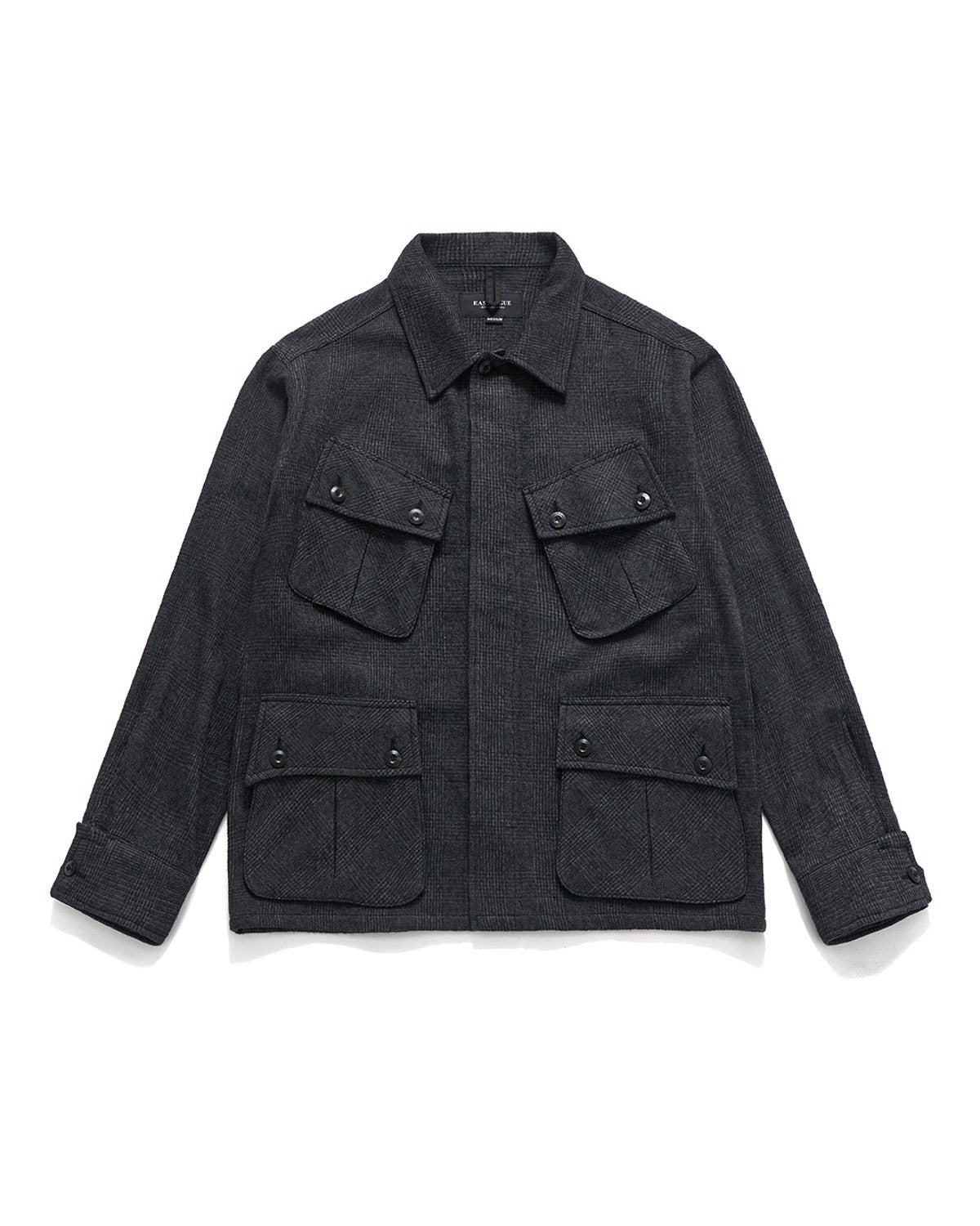 Jungle Fatigue Jacket Grey Check