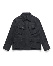 JUNGLE FATIGUE JACKET / BLACK & GREY CHECK
