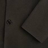 Brown Apsley Single Breasted Caban Coat
