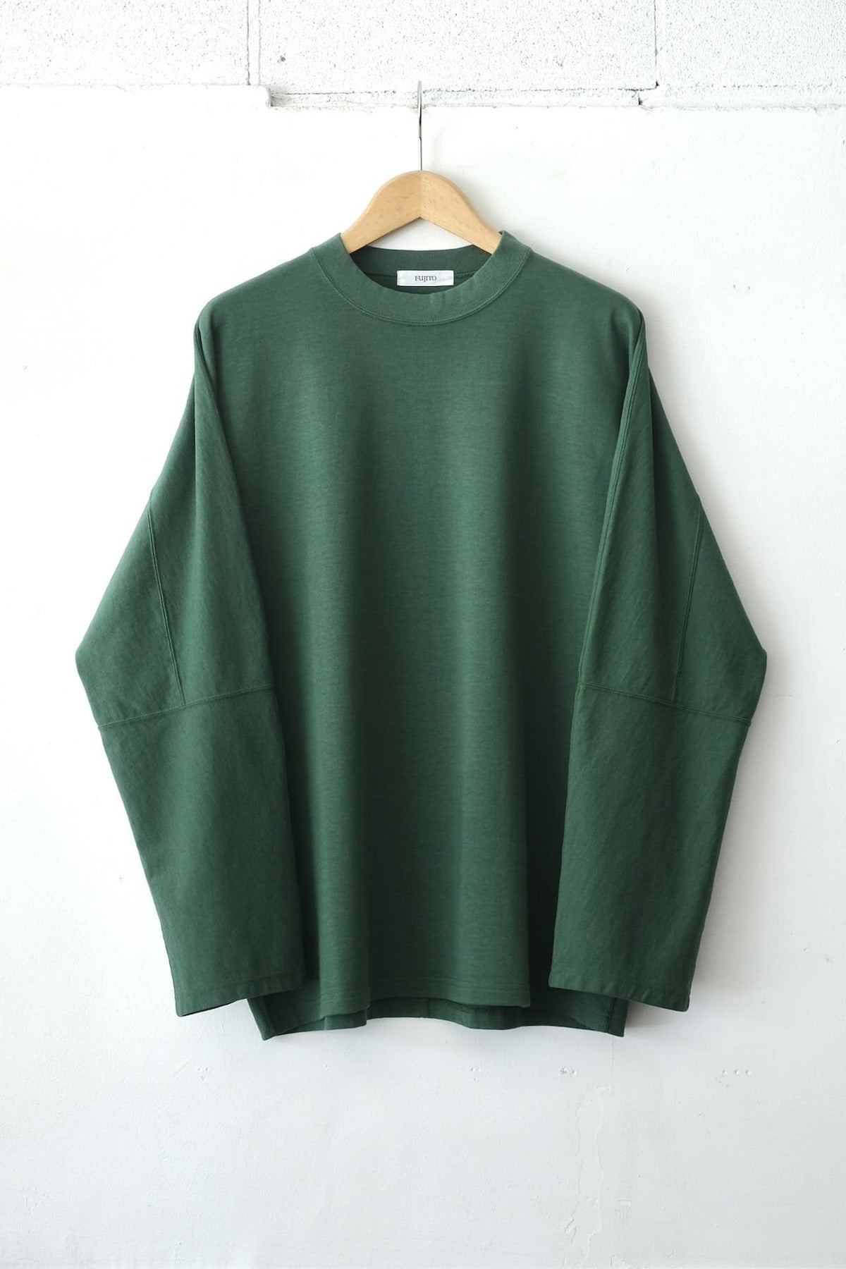 Fujito Long Sleeve T Shirt Green Black Directors Web Shop Powered By Base