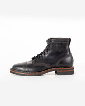 Iron Heart Int'l x Wesco® 7" Toe Cap Boot - The "Guildsman" - Black Tie Domain