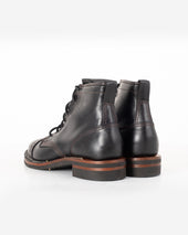 Iron Heart Int'l x Wesco® 7" Toe Cap Boot - The "Guildsman" - Black Tie Domain