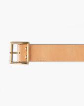 OGL Vintage 1.75" Leather Belt - Natural