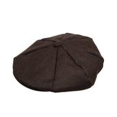 Men's Abraham Moon Plain Tweed Newsboy Cap