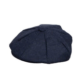 Men's Abraham Moon Plain Tweed Newsboy Cap