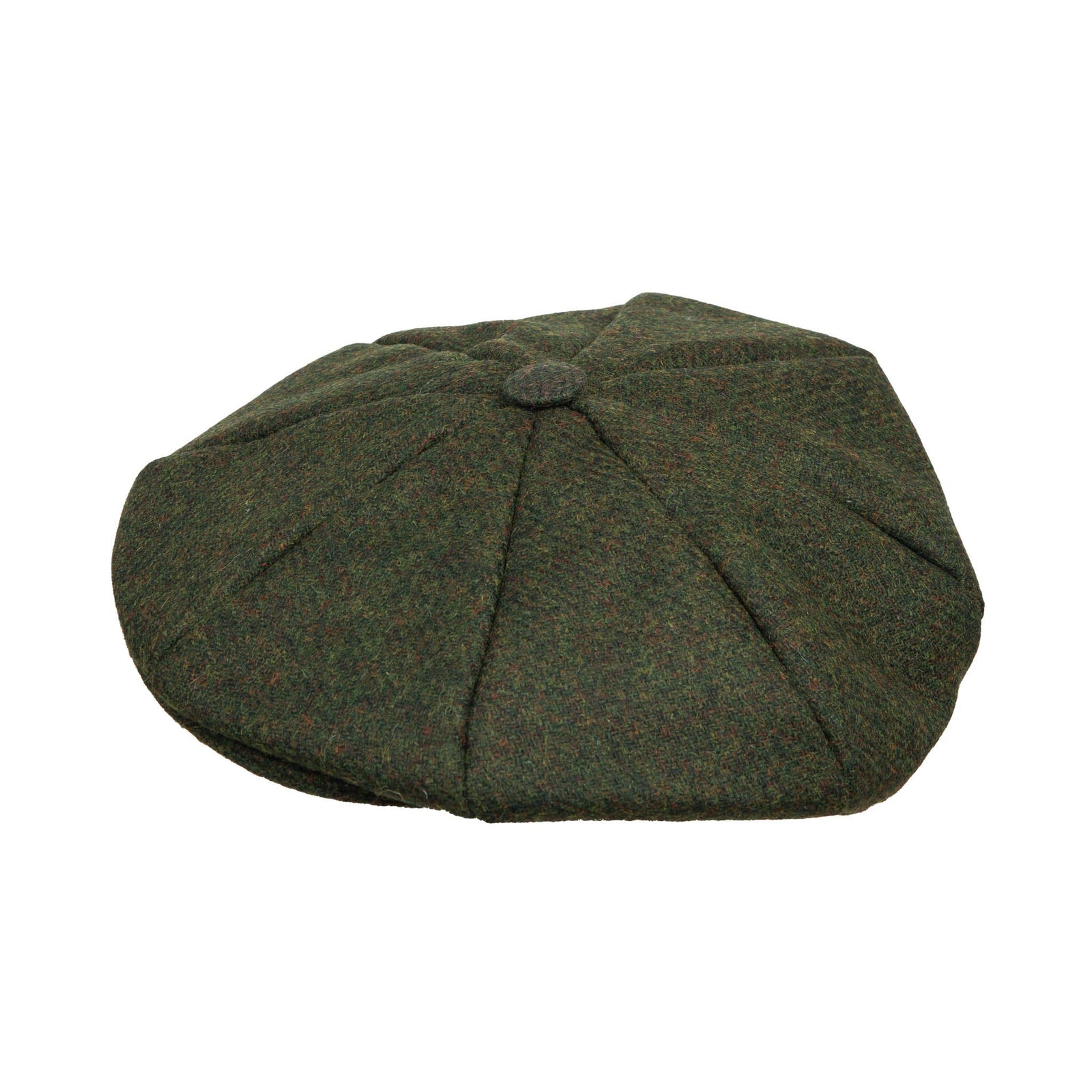 Men's Abraham Moon Plain Tweed Newsboy Cap