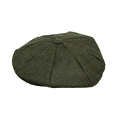Men's Abraham Moon Plain Tweed Newsboy Cap