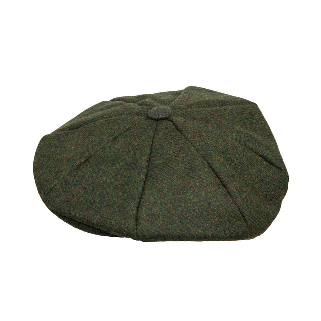Men's Abraham Moon Plain Tweed Newsboy Cap
