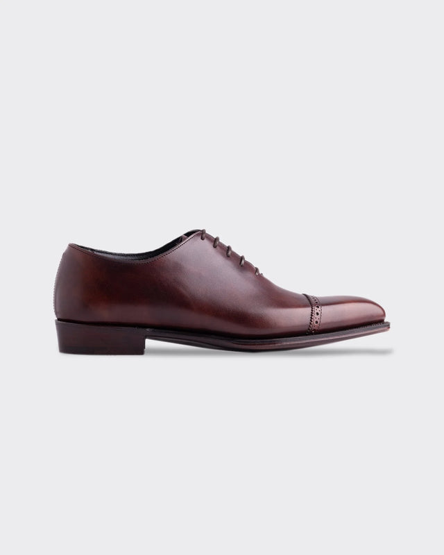 Melvin in Dark Brown Museum Calf — George Cleverley