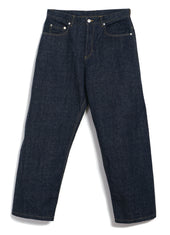 ROBBY 100-12-20-4 | 13oz Neppy Denim Wide Cut Jeans | Real Indigo