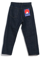 ROBBY 100-12-20-4 | 13oz Neppy Denim Wide Cut Jeans | Real Indigo