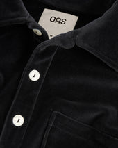 Nearly Black Girona Velour Shirt
