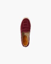 Burgundy Terrace Terry Espadrilles