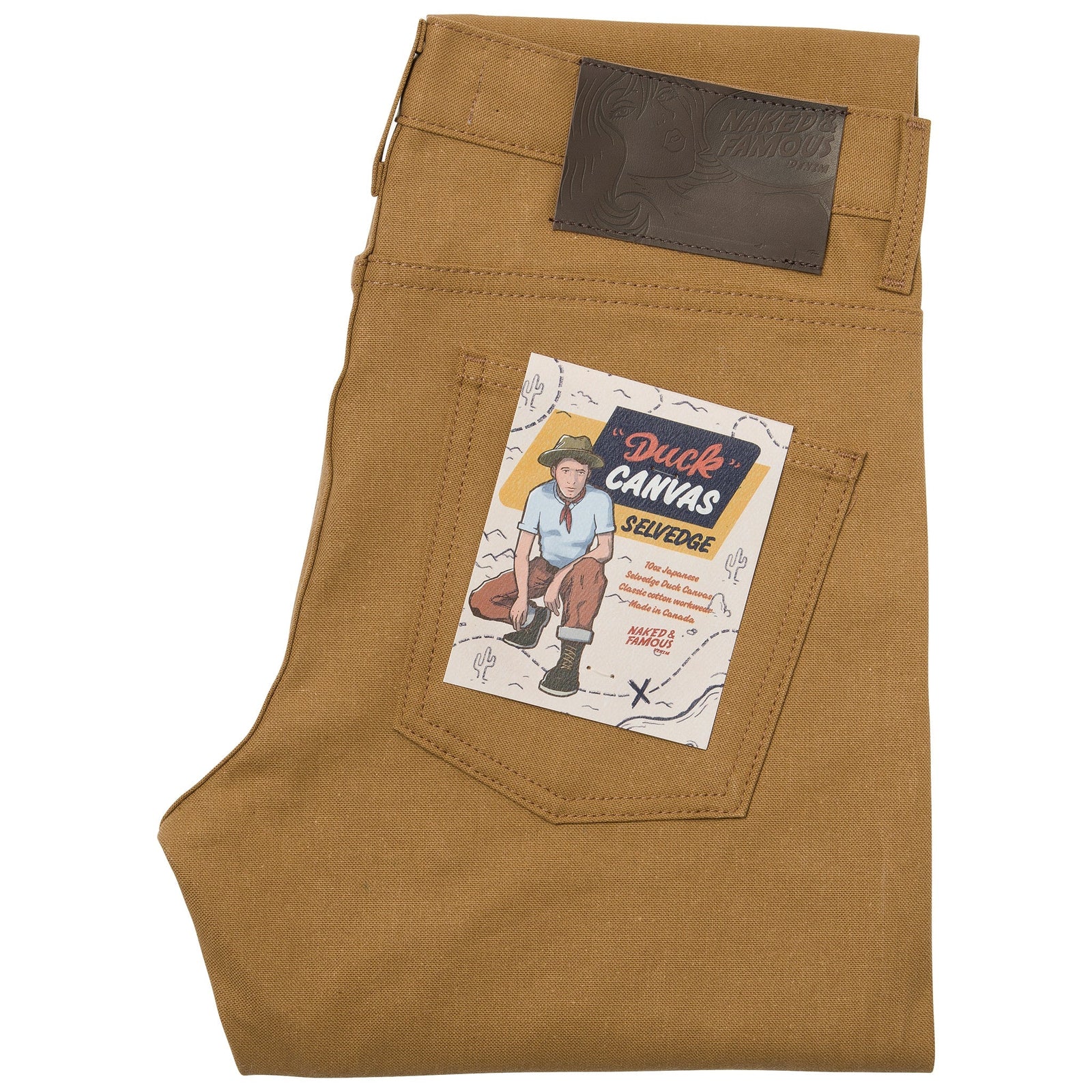Super Guy Duck Canvas Selvedge