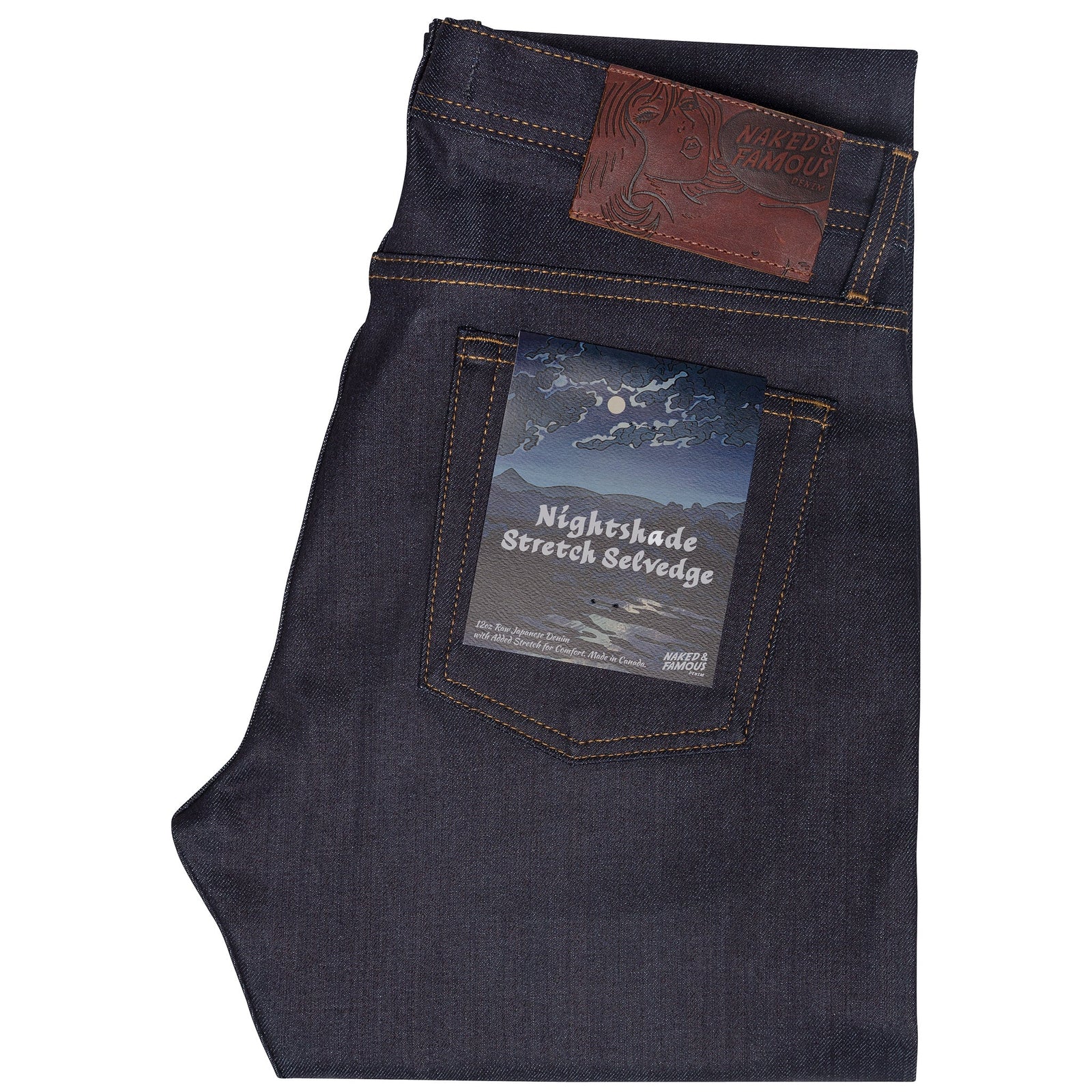Weird Guy Nightshade Stretch Selvedge