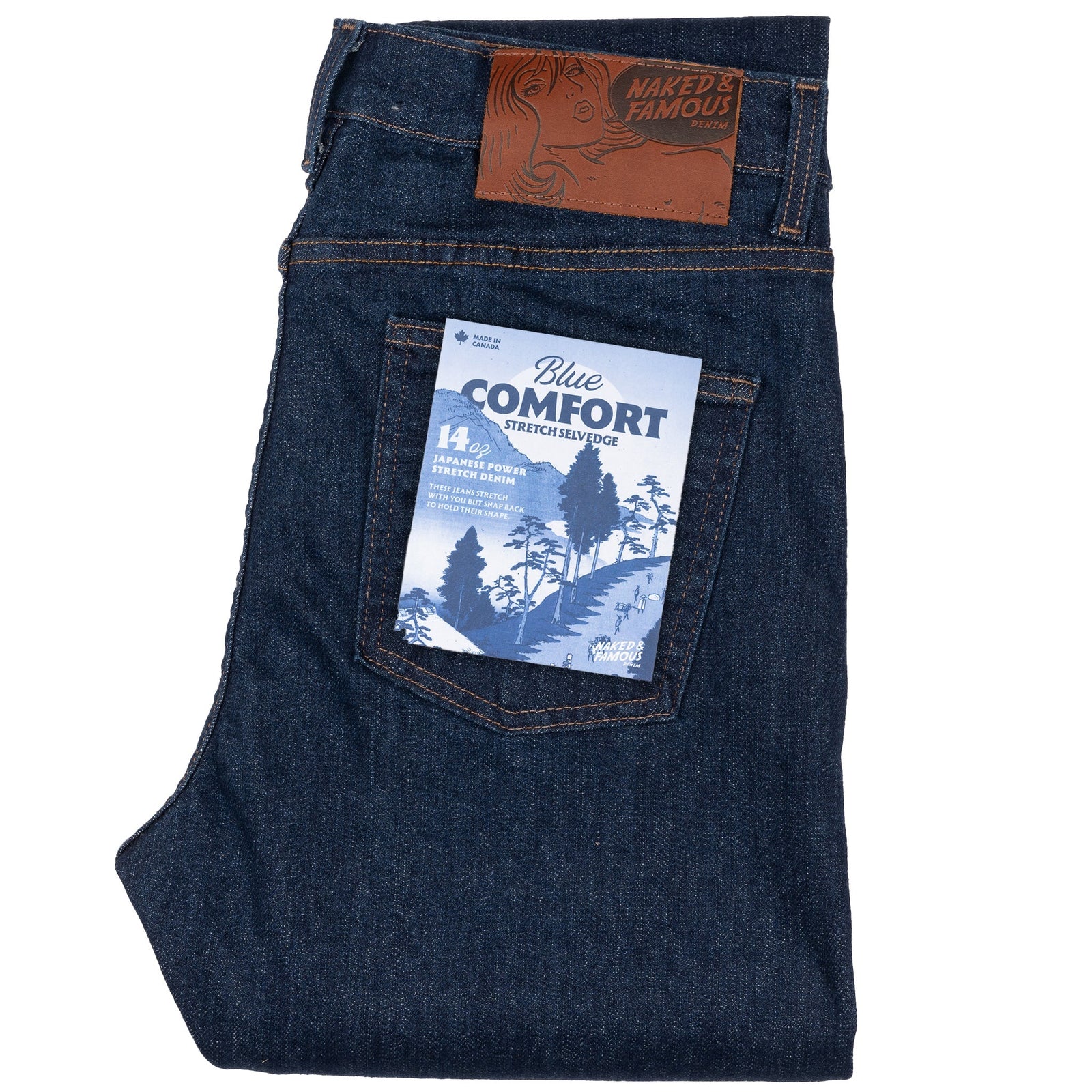 Stacked Guy Comfort Stretch Selvedge