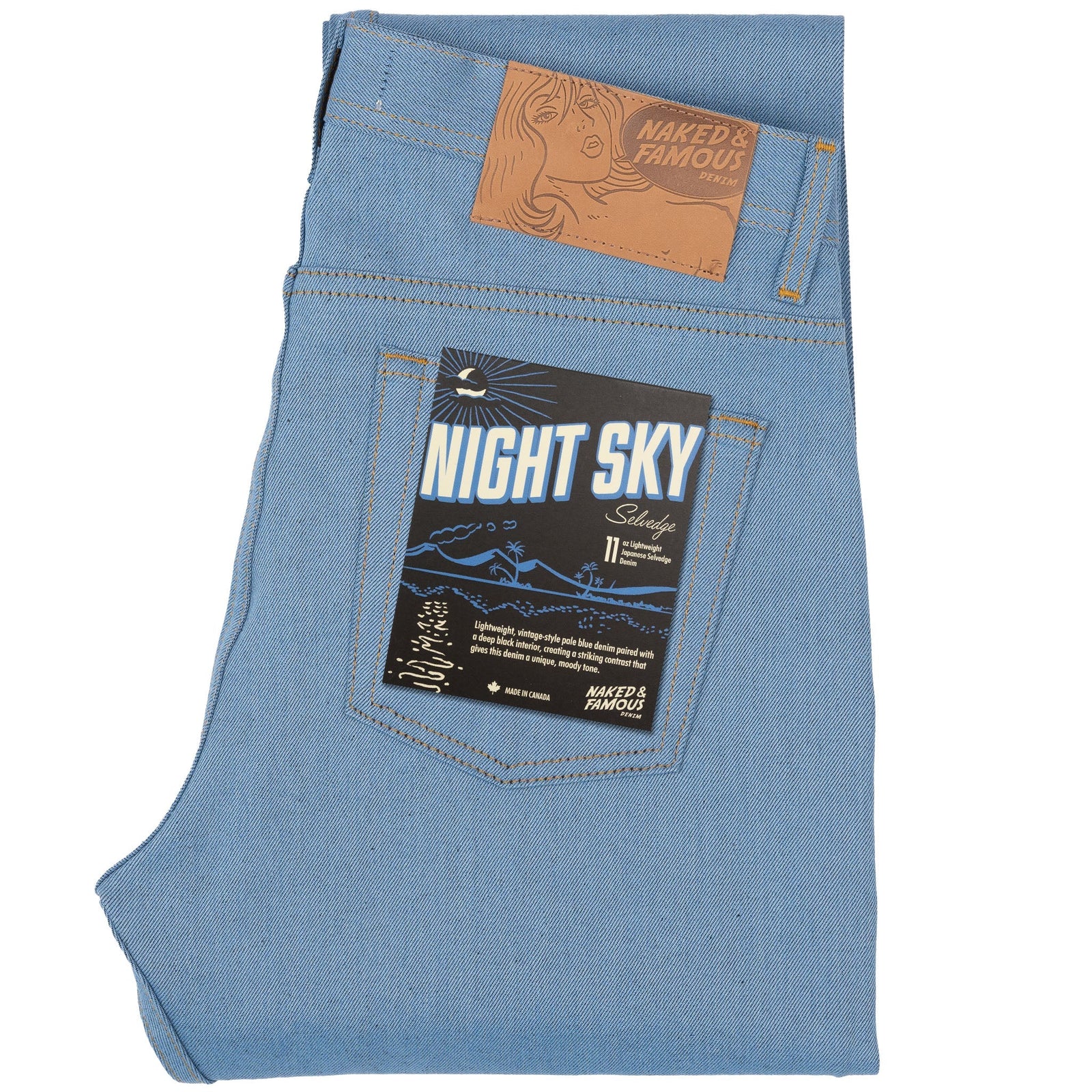 Weird Guy Night Sky Selvedge