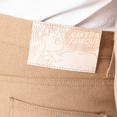 Weird Guy - Brown Fox Selvedge - Brown