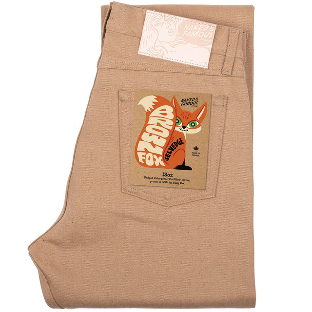 True Guy - Brown Fox Selvedge - Brown