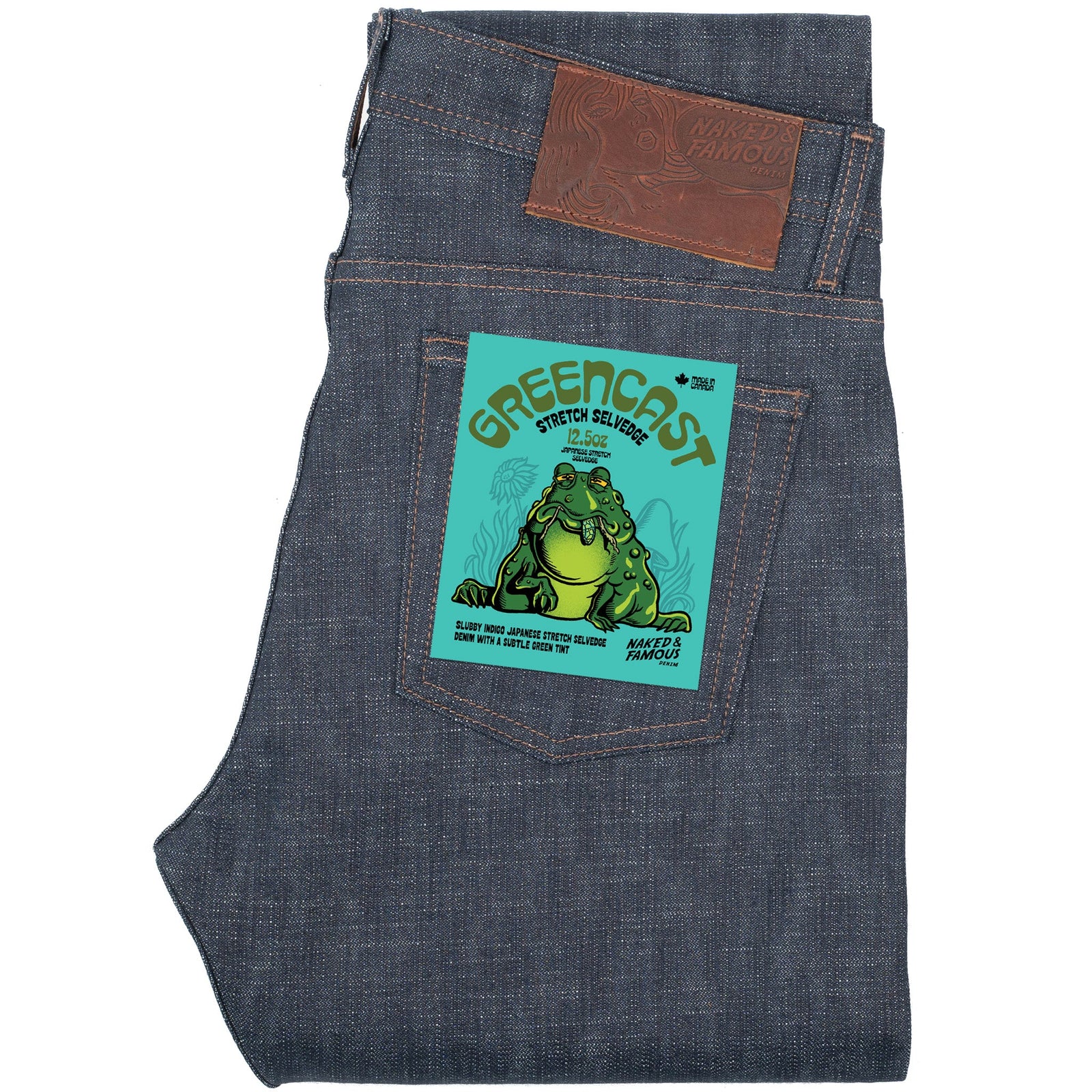Weird Guy Greencast Stretch Selvedge