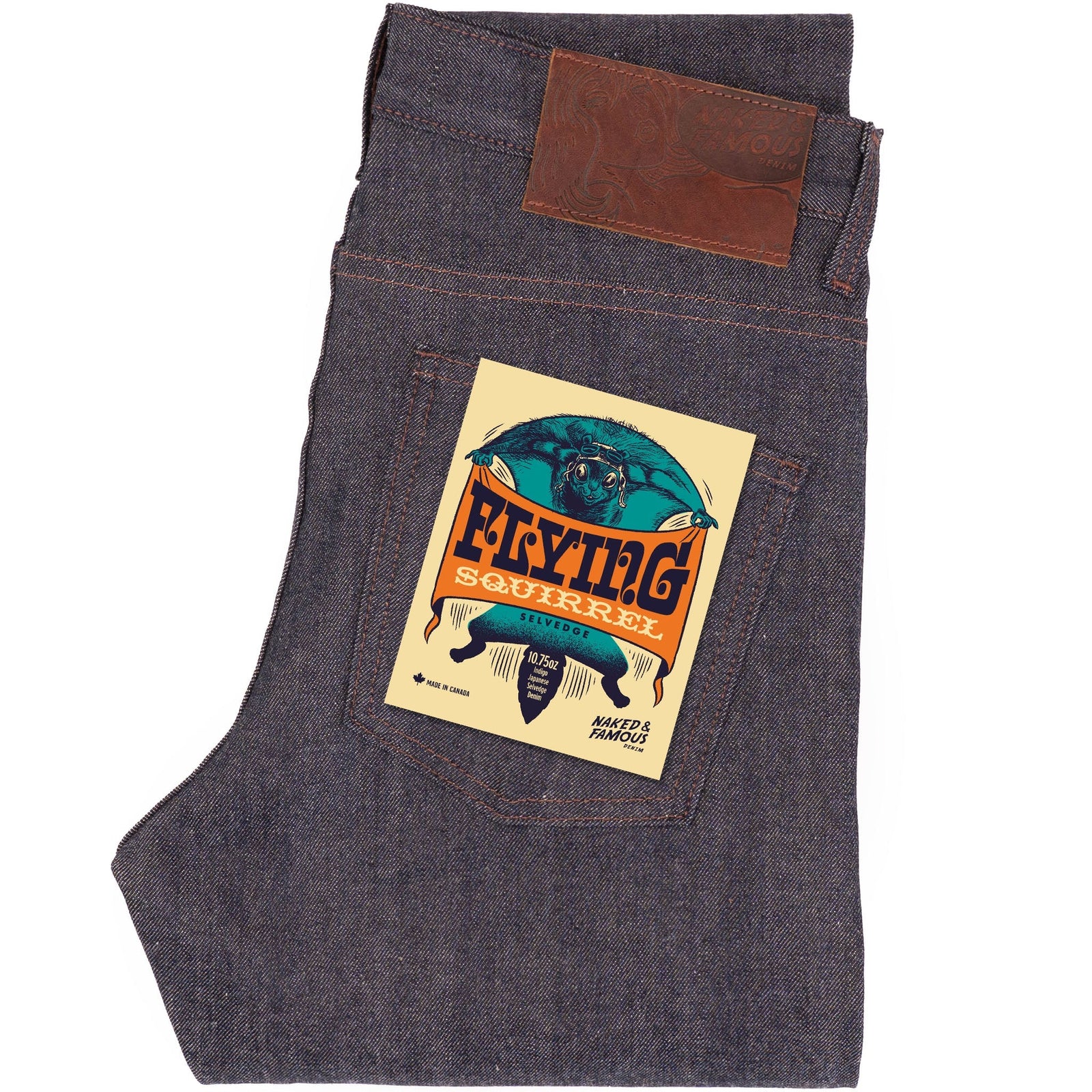 Super Guy Flying Squirrel Selvedge