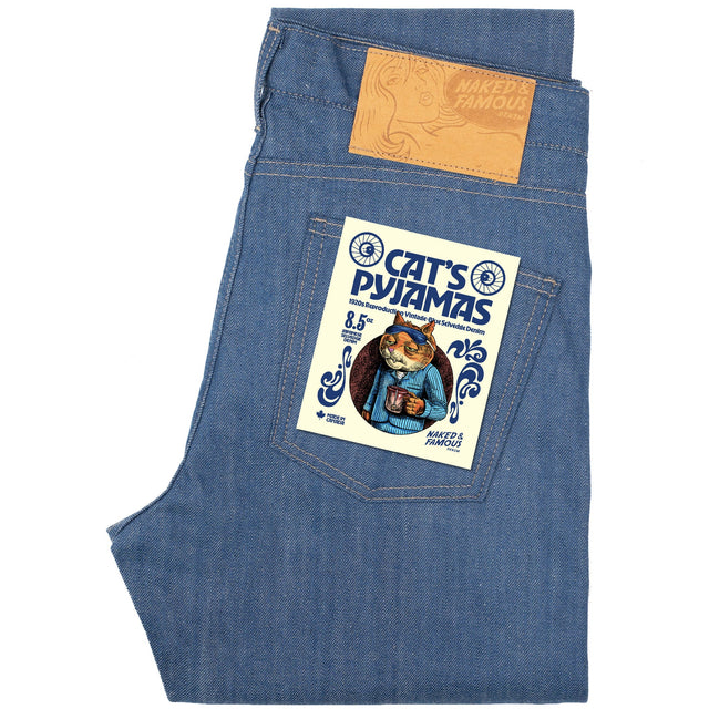 Super Guy - The Cat’s Pyjamas Selvedge - Blue