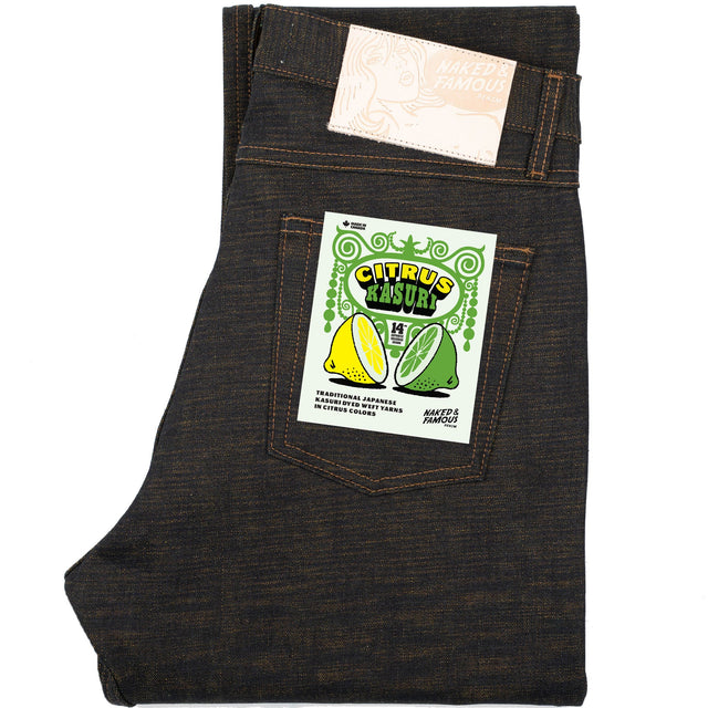 Super Guy - Citrus Kasuri Selvedge