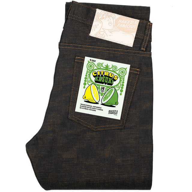 Weird Guy - Citrus Kasuri Selvedge