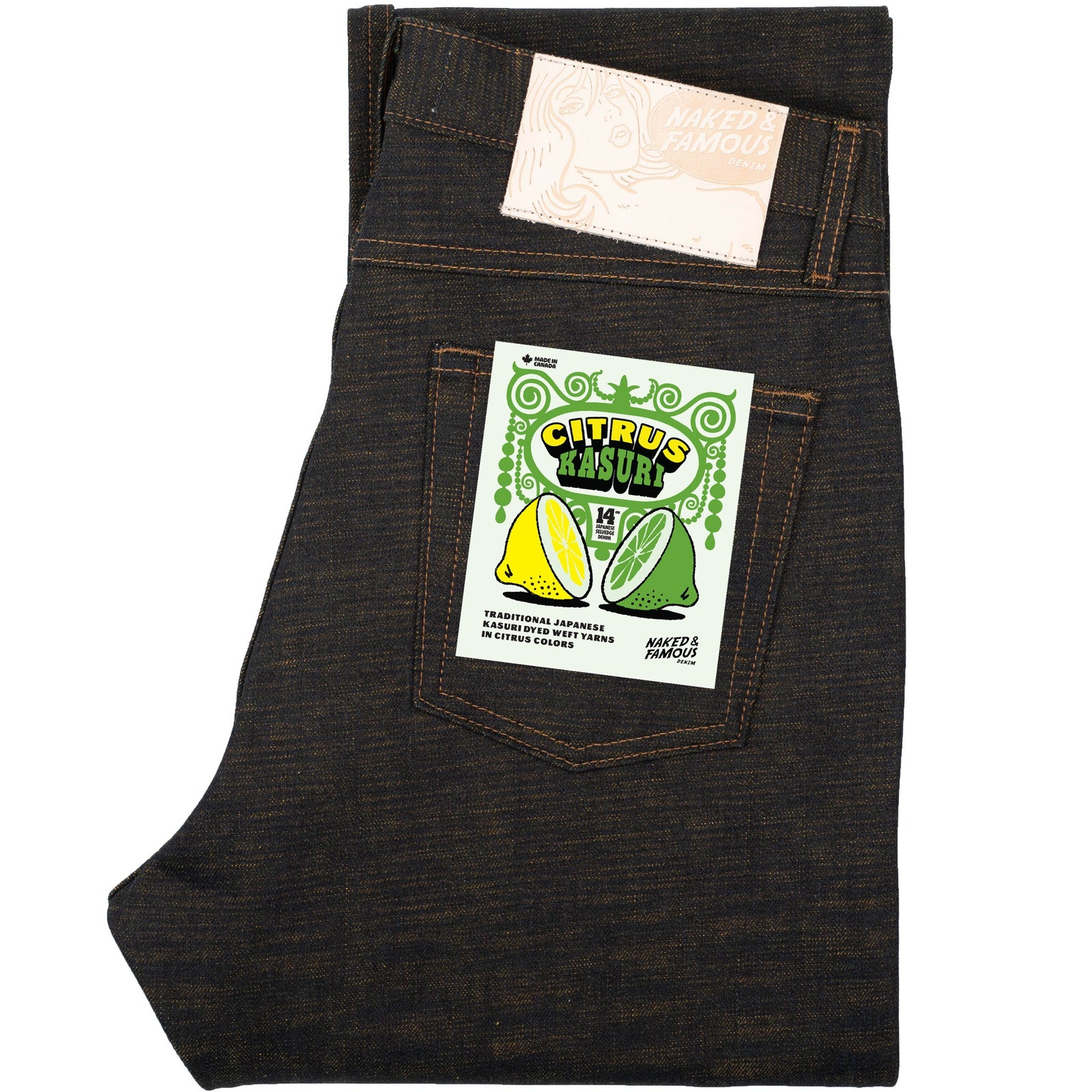 True Guy Citrus Kasuri Selvedge