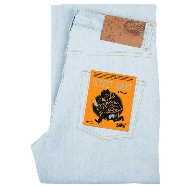 Strong Guy - Secret Agent Denim - Bleach Blue