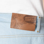 Strong Guy - Secret Agent Denim - Bleach Blue