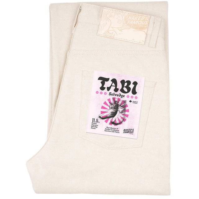 Strong Guy - Tabi Selvedge - Off White