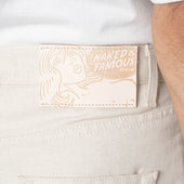 Strong Guy - Tabi Selvedge - Off White