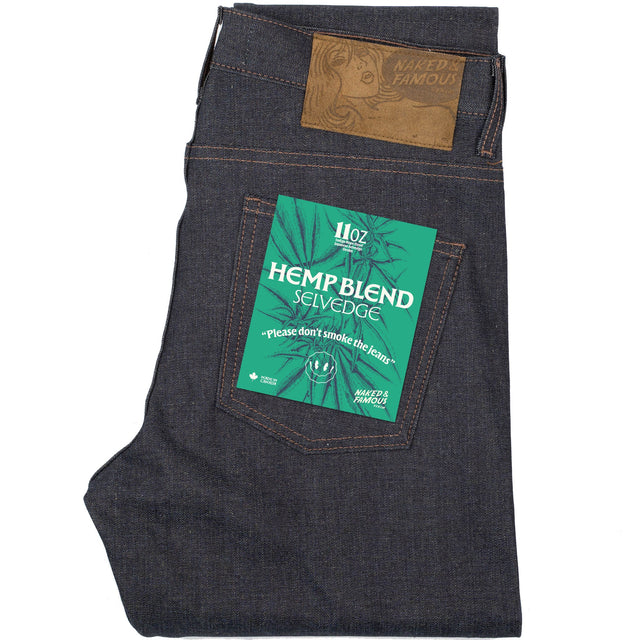 Super Guy - Hemp Blend Selvedge - Indigo