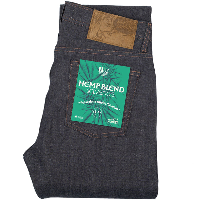Weird Guy - Hemp Blend Selvedge - Indigo