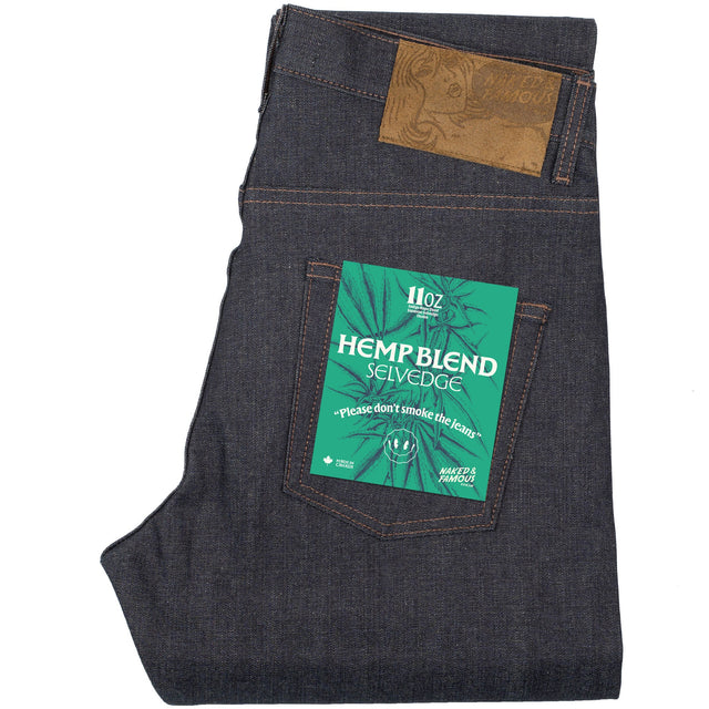Easy Guy - Hemp Blend Selvedge - Indigo