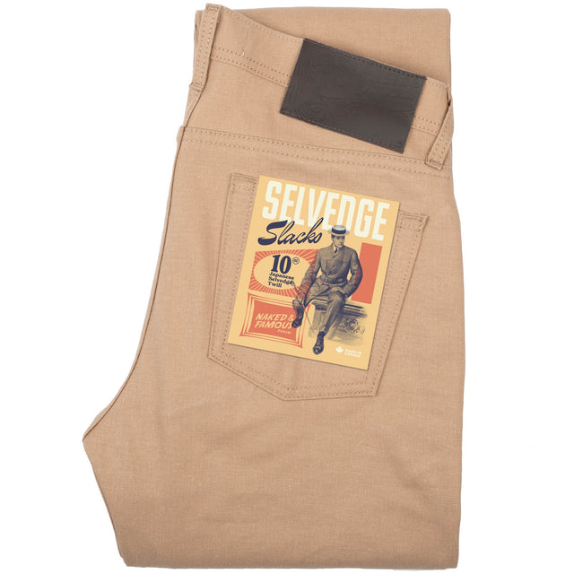 Weird Guy - Selvedge Slacks Beige