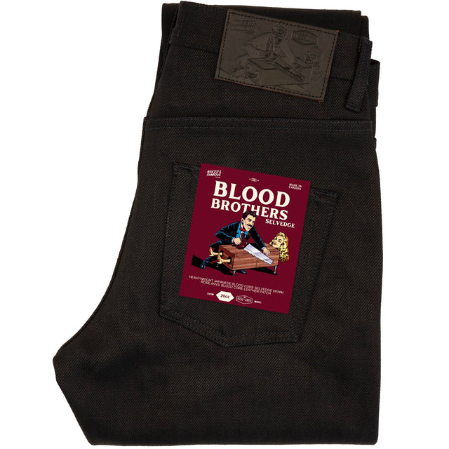 Weird Guy - Blood Brothers Selvedge - Indigo x Black