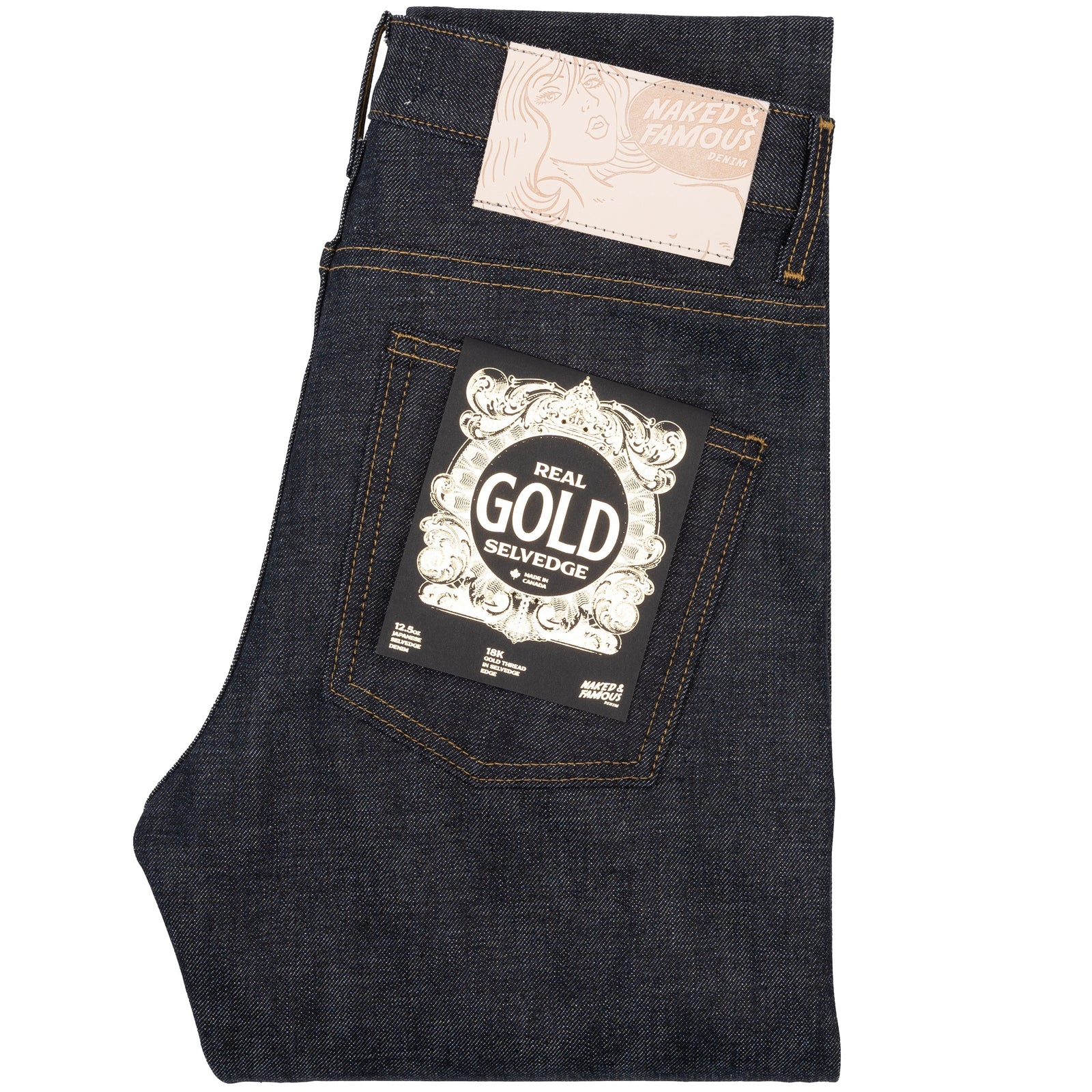Super Guy Deadstock Real Gold Selvedge